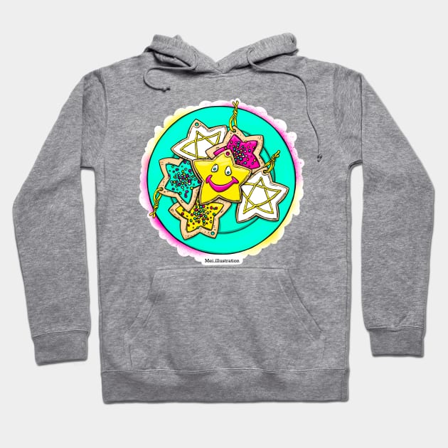 Christmas cookies Hoodie by Mei.illustration